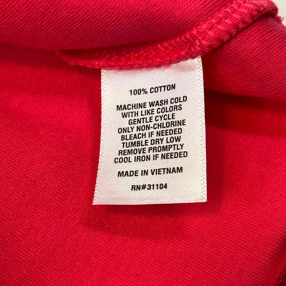 Kim Rogers Womens Pink Scalloped Neck Perfectly Soft Elbow Sleeve Tee Size M - Picture 6 of 7